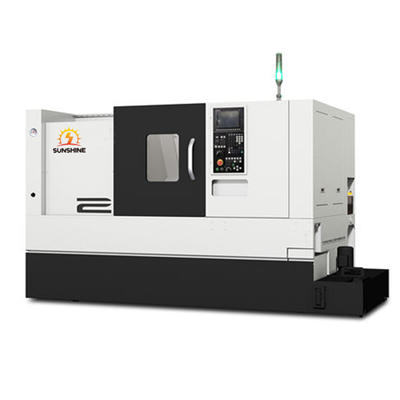 Tour incliné CNC pour l'usinage de disques