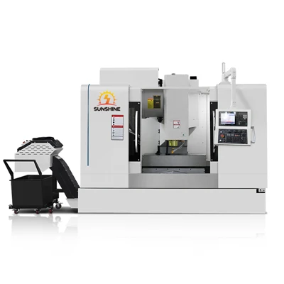 Centre d’usinage vertical pour un usinage compatible
