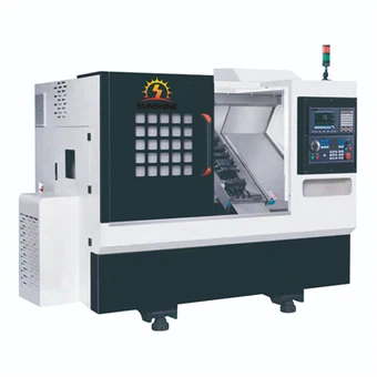 Tour incliné CNC à lit incliné à 45 degrés pour un retrait facile des copeaux